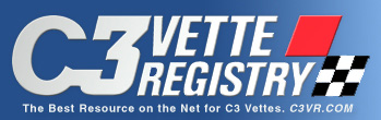 C3 Vette Registry - The Best Resource on the Net for C3 Vettes!